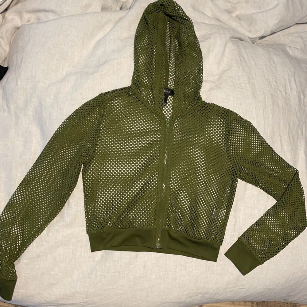 Forever 21 medium fishnet jacket